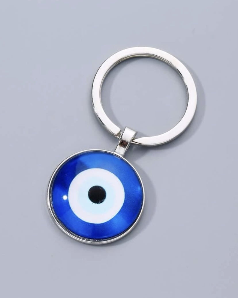 The Simple Evil Eye Keyring - Beefab Accessories