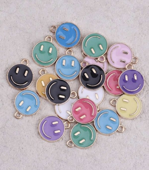 Smiley face charm