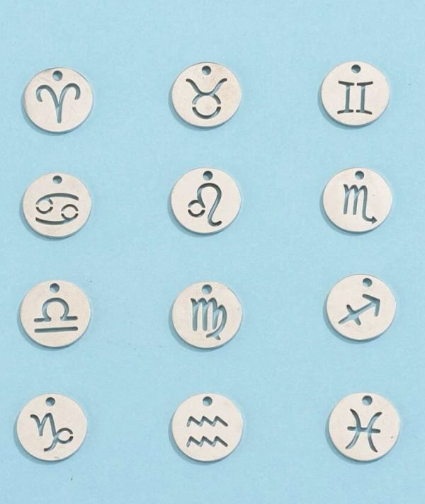 Silver Star Sign Charm