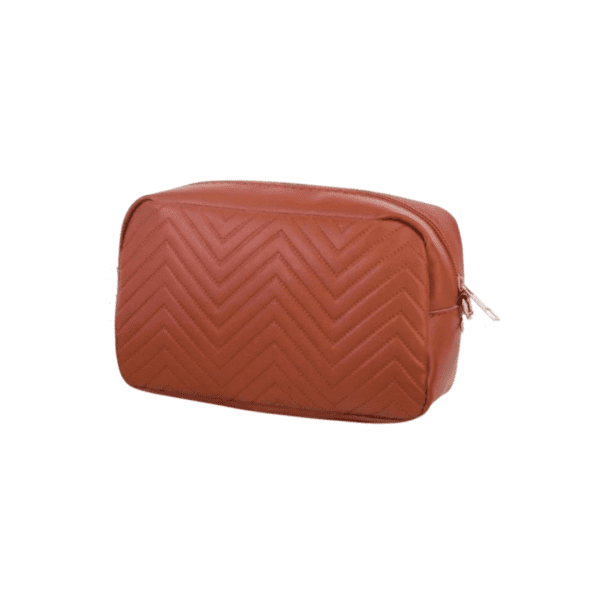 The Brown Alicia Chevron Bag - Image 2