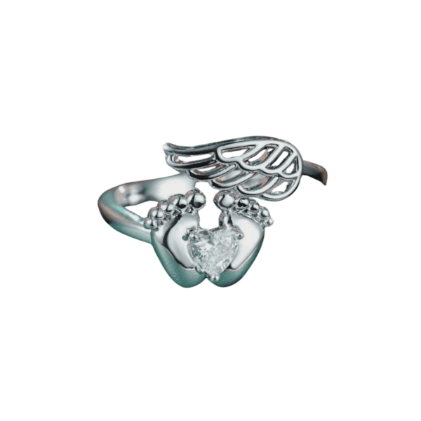 Adjustable Angel Baby Ring