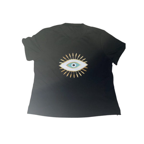 Black Evil Eye Centerpiece Shirt