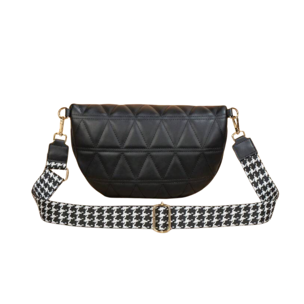 Geometric Black Mega Single Zip BB - Image 2