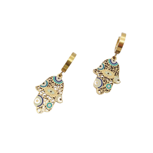 Hamsa Hand Earrings