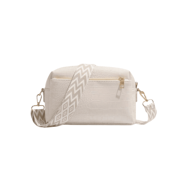 The Beige Snakeskin Chicca Bag - Image 2