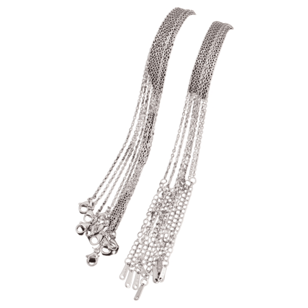 Stainless Steel Plain Silver Chain