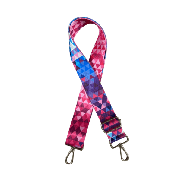 The Geometric Pink and Blue Strap