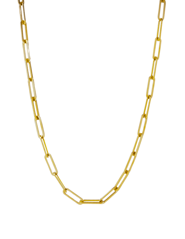 The Gold PaperClip Necklace