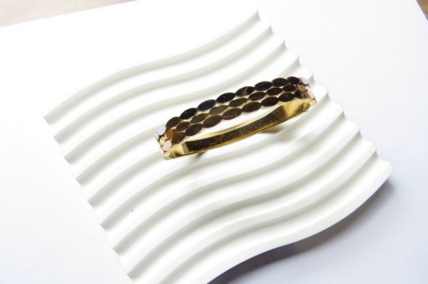 Triple Row Cuff Bracelet