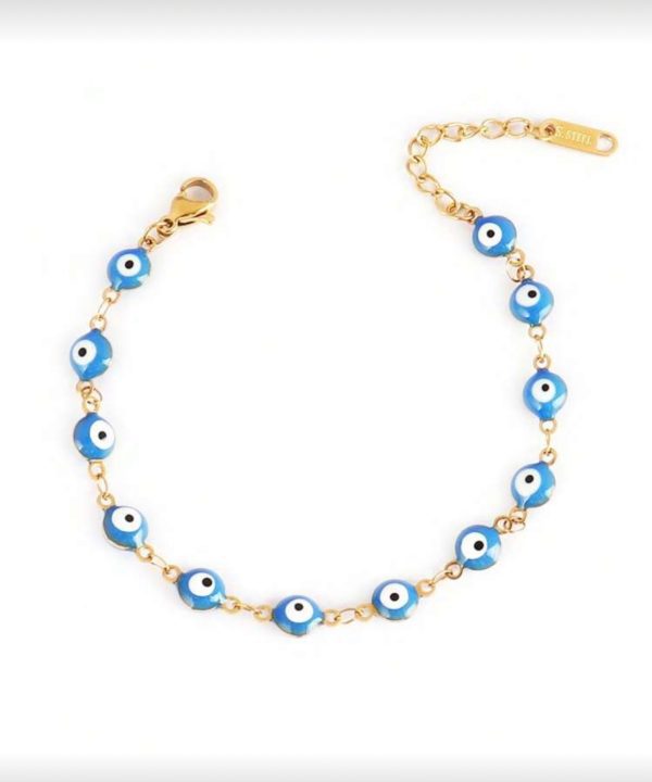 The Simple Blue Evil Eye Bracelet