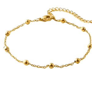 Beefab-Gold Bead Bracelet