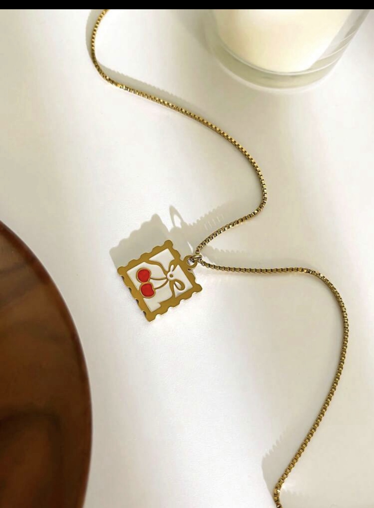 cherry necklace